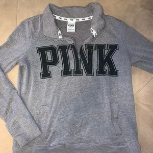 PINK quarter zip